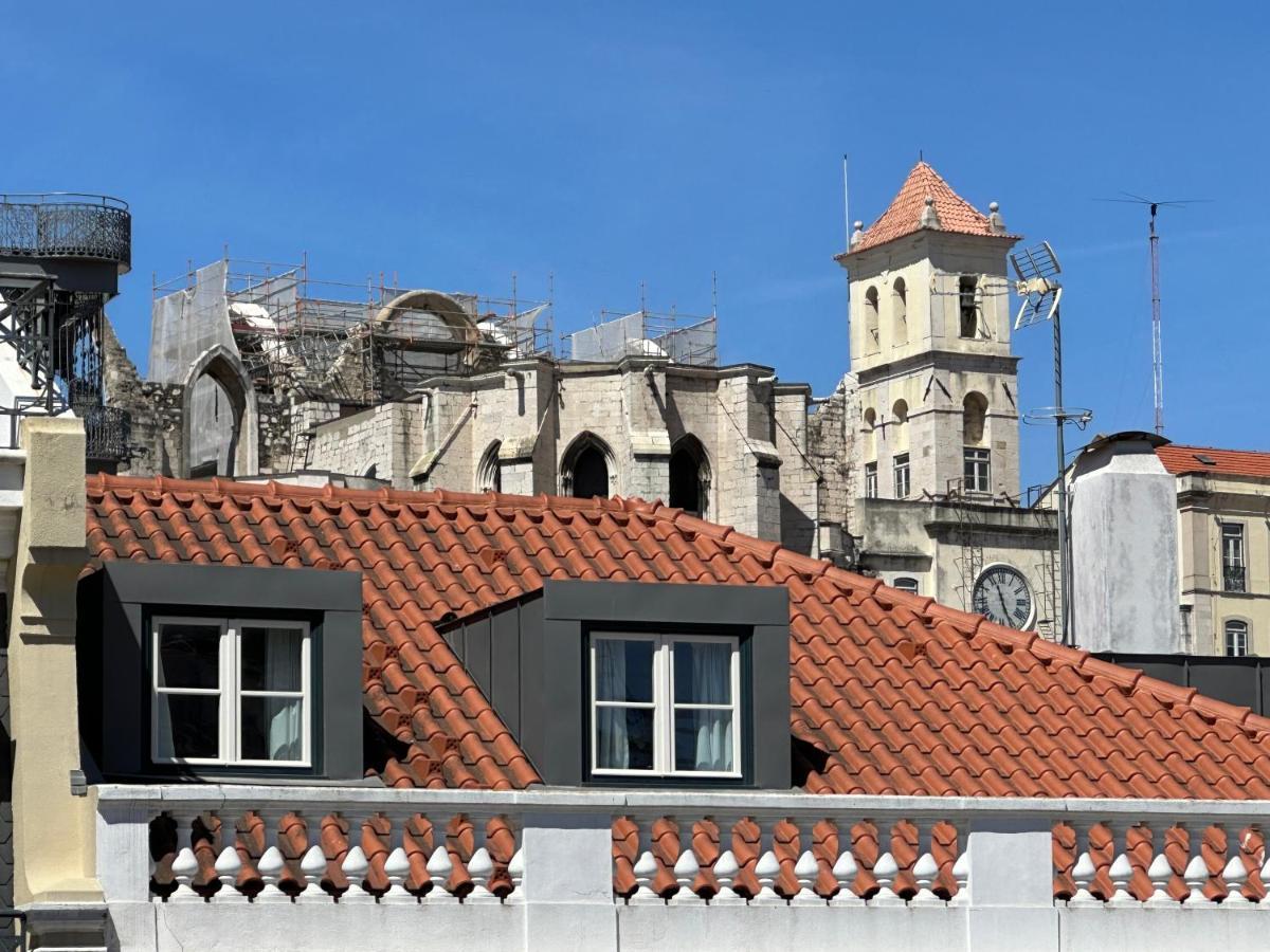 Chic Urban Retreat At Downtown With Balcony & Views Apartment Lisbon Bagian luar foto